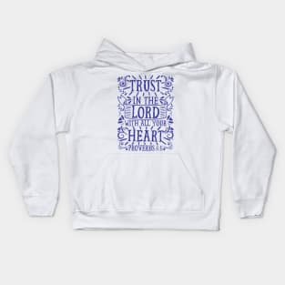 Proverbs 3:5 Kids Hoodie